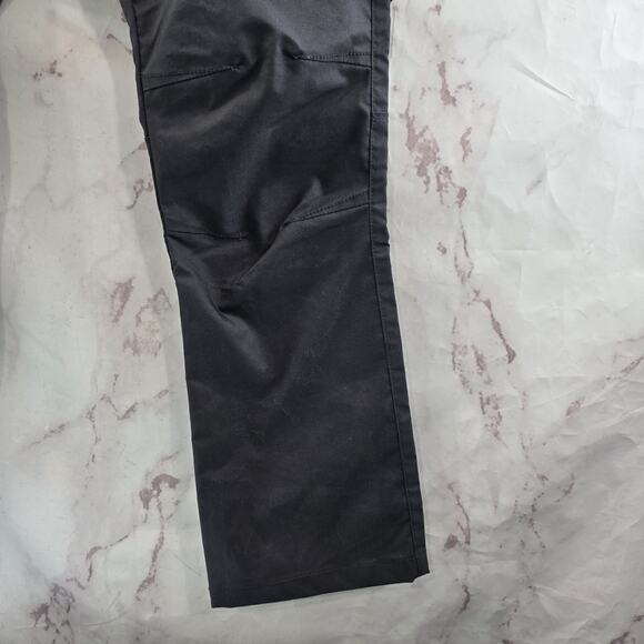 LAPG Pants Womens 2 Short Gray Ripstop Teflon BFE Stretch Charcoal Mid Rise NEW - Picture 4 of 15